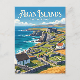 Aran Islands Ireland Postcard