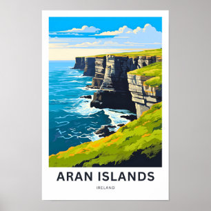 Aran Islands Ireland Travel Print