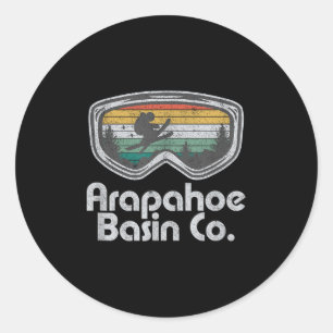 Arapacute Ss Cute Ss Basin Colorado Ski Mountain S Classic Round Sticker