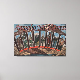 Arapaho Nat'l Forest, Colorado Canvas Print
