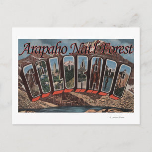 Arapaho Nat'l Forest, Colorado Postcard