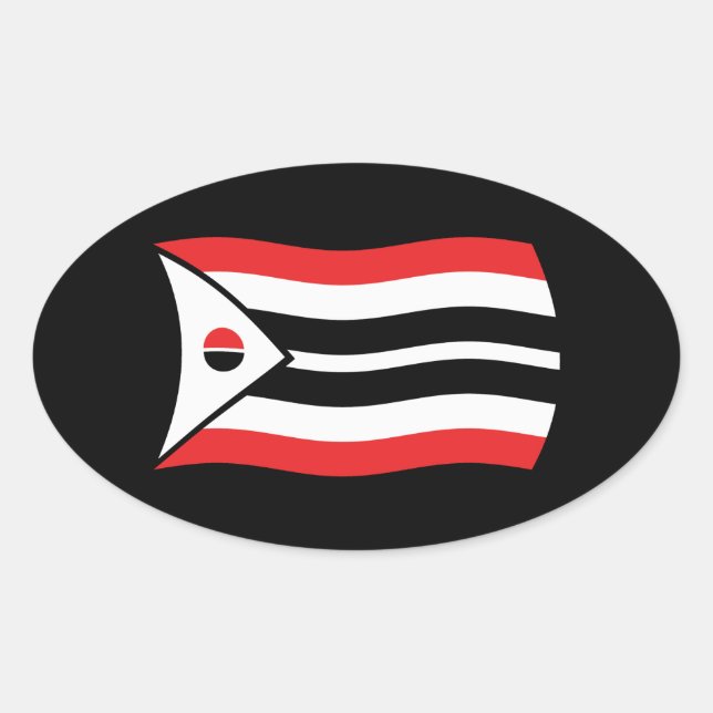 Arapaho Tribe Flag Sticker (Front)