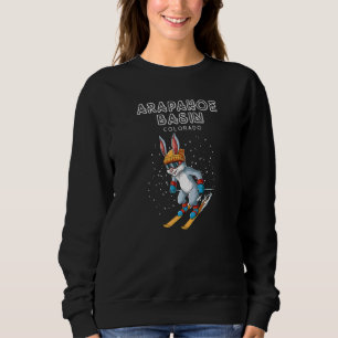 Arapahoe Basin Colorado Ski Rabbit Sweatshirt