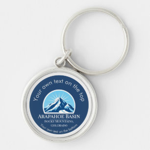 Arapahoe Basin Rocky Mountains Colorado ski  Key Ring