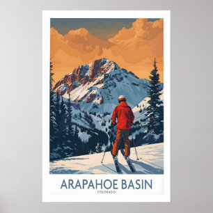 Arapahoe Basin Ski Print - Colorado 1