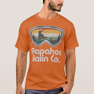 Arapahoe Basin Snowboarding Retro Colorado Snowboa T-Shirt