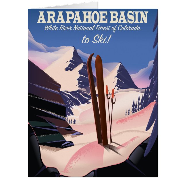 Arapahoe Basin,White River National Forest Ski (Front)