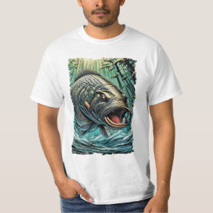 Arapaima Gigas Monster Fish For EXTREME Fisherman T-Shirt