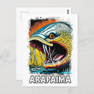 Arapaima Monster Fish For EXTREME ANGLERS Amazon Postcard