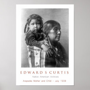 Arapsoke Mother with Child Poster