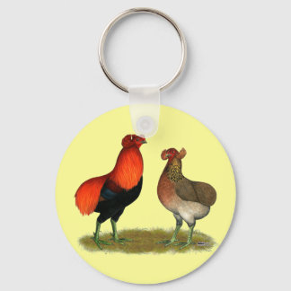 Araucana Red Pair Key Ring