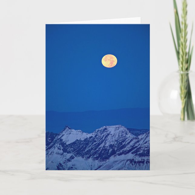 Aravis Mountains | Mont Blanc Range Card (Front)