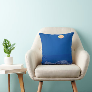 Aravis Mountains Mont Blanc Range Cushion