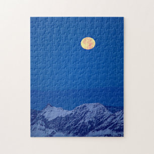 Aravis Mountains   Mont Blanc Range Jigsaw Puzzle