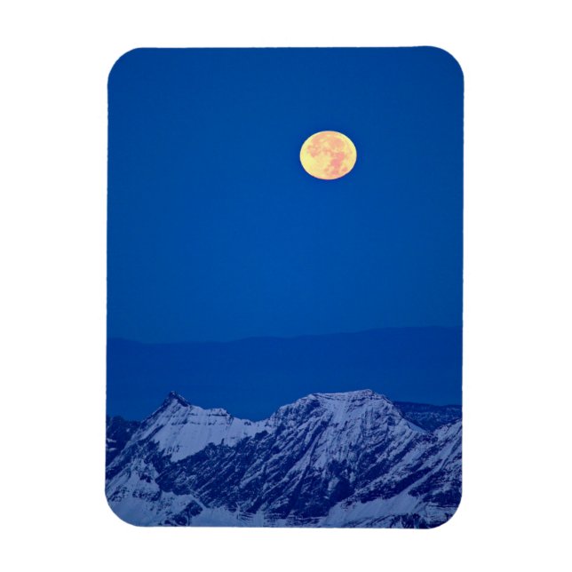 Aravis Mountains | Mont Blanc Range Magnet (Vertical)