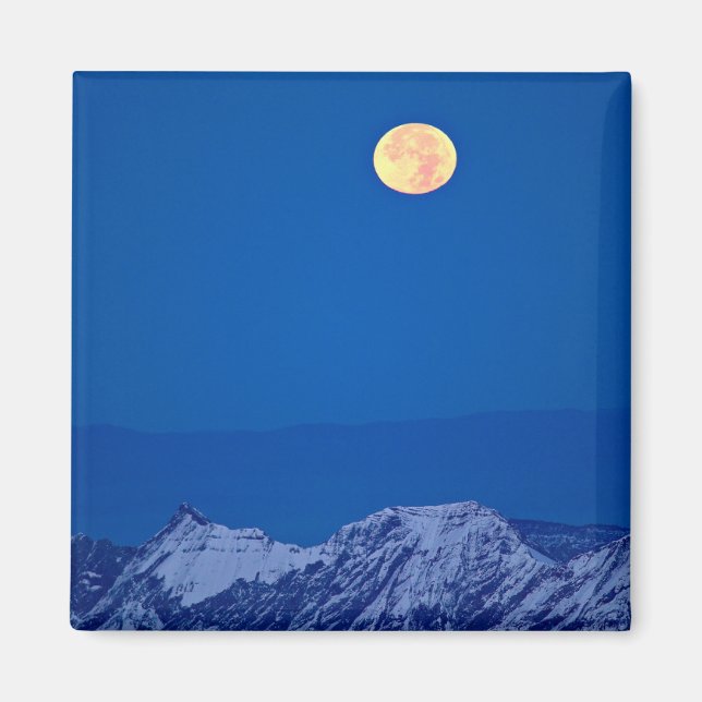 Aravis Mountains | Mont Blanc Range Magnet (Front)