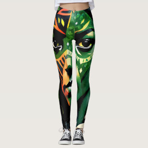 “Arayúna” Jungle Canvas - Women In Amazonia Leggings