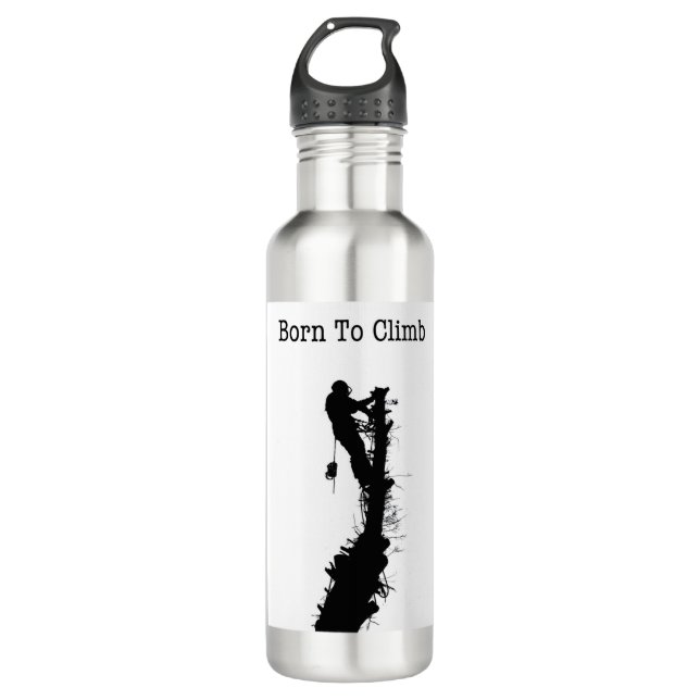 Arb Art Arborist Tree Surgeon Chainsaw Gift 710 Ml Water Bottle (Front)