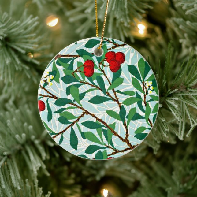 Arbatus by William Morris Ceramic Tree Decoration (Tree)