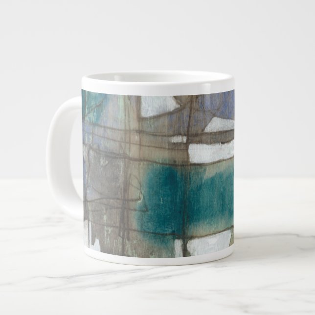 Arbitrary Selection I Large Coffee Mug (Front Left)