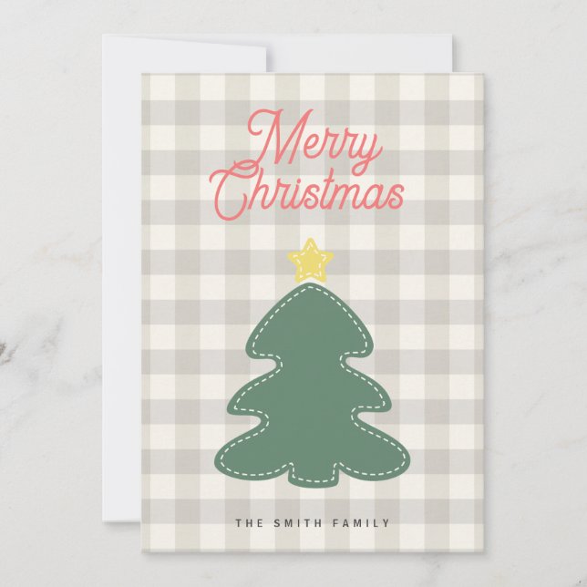 Arbol de Navidad Holiday Card (Front)