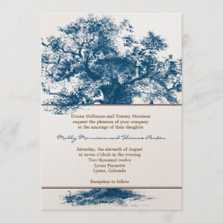 Arbor Banner Wedding Invitation