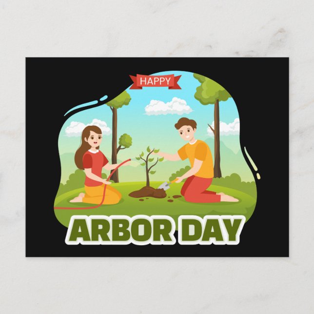 Arbor Day  Postcard (Front)