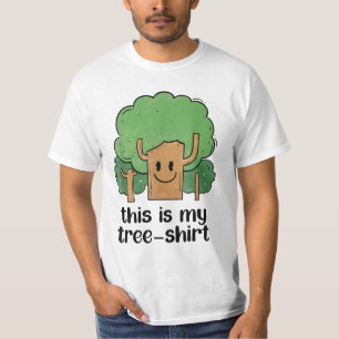 Arbor Day Tree Farmer Arborist Dad Joke Earth Day T-Shirt