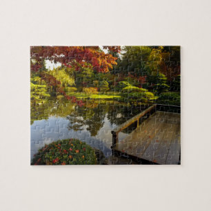 Arboretum, Japanese Garden, Seattle, Washington, Jigsaw Puzzle