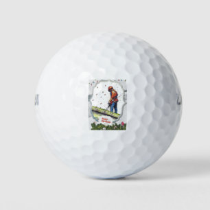 Arborist chainsaw tree surgeon Gift Christmas Golf Balls