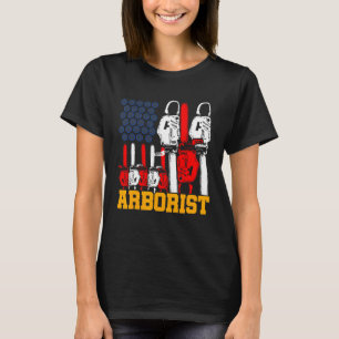 Arborist Fun Skilled Tree Surgeon Arboriculturist T-Shirt