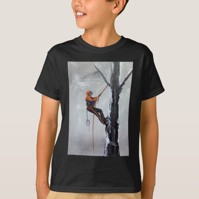 Arborist Long Haul Husqvarna T-Shirt (Front)