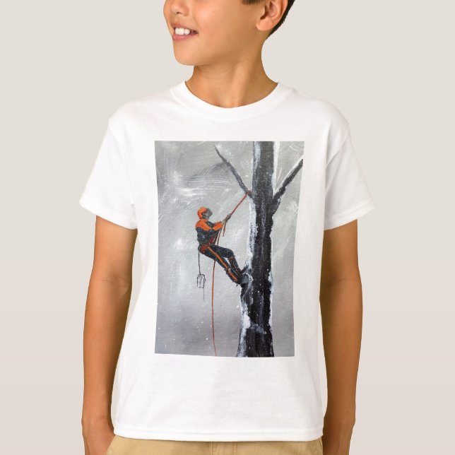 Arborist Long Haul Husqvarna T-Shirt (Front)