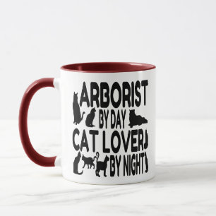 Arborist Loves Cats Mug