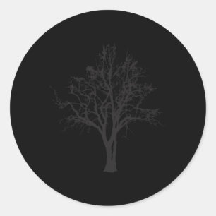 Arborist Nature Tree Huggers Oak Tree Classic Round Sticker