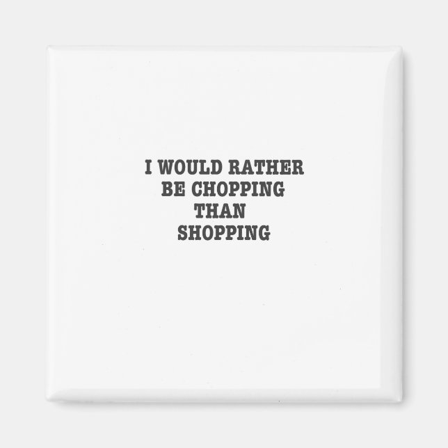 Arborist Tree Surgeon chainsaw gift. Magnet (Front)