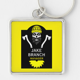  Arborist Tree Surgeon Key Ring