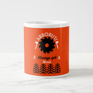 Arborist Tree Surgeon Large Coffee Mug
