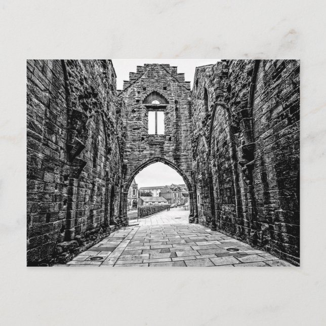 Arbroath Abbey Postcard (Front)