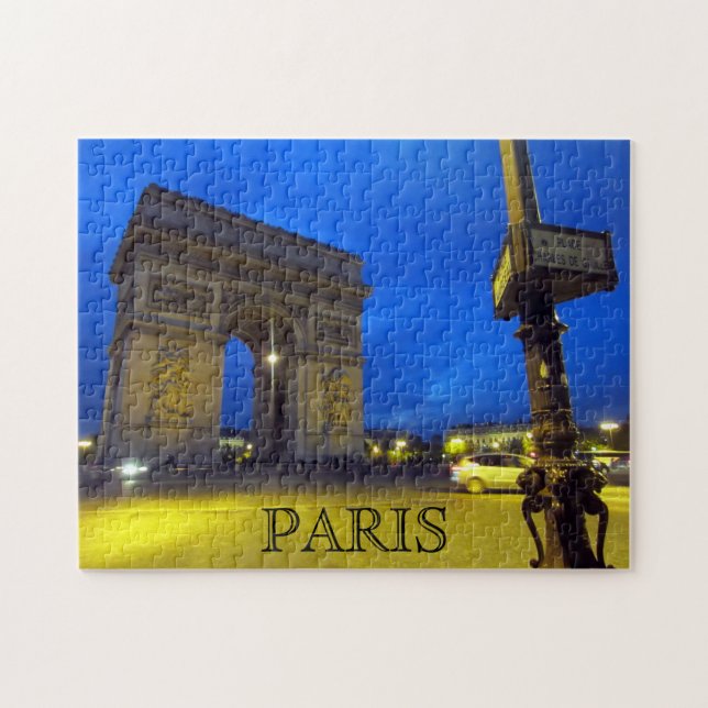 arc de paris jigsaw puzzle (Horizontal)