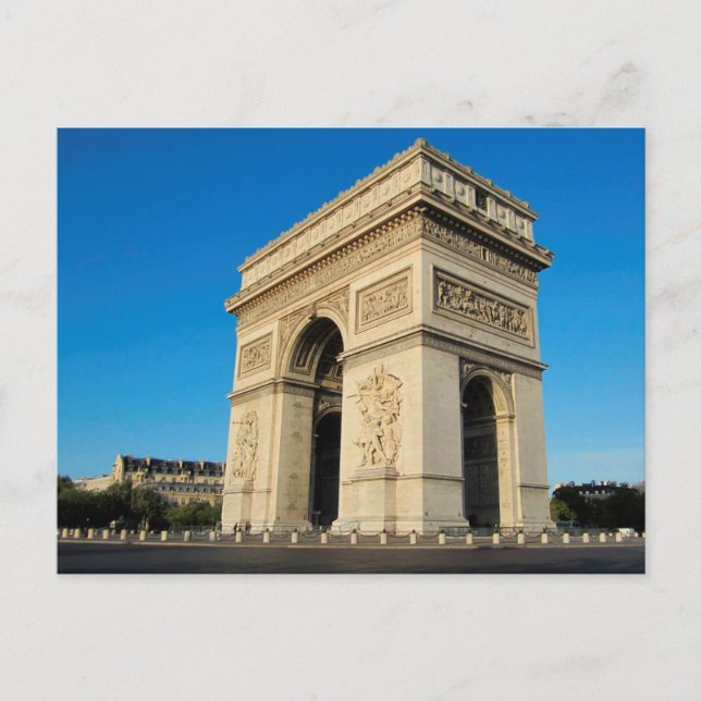 Arc de Triomphe 3 Postcard (Front)