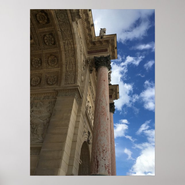 Arc de Triomphe du Carrousel Postcard Poster (Front)