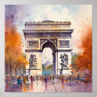 Arc De Triomphe Paris Art