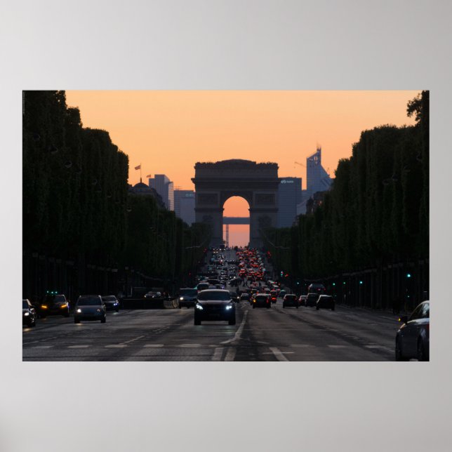 Arc de Triomphe – Paris – Champs-Élysées L'Arc Poster (Front)
