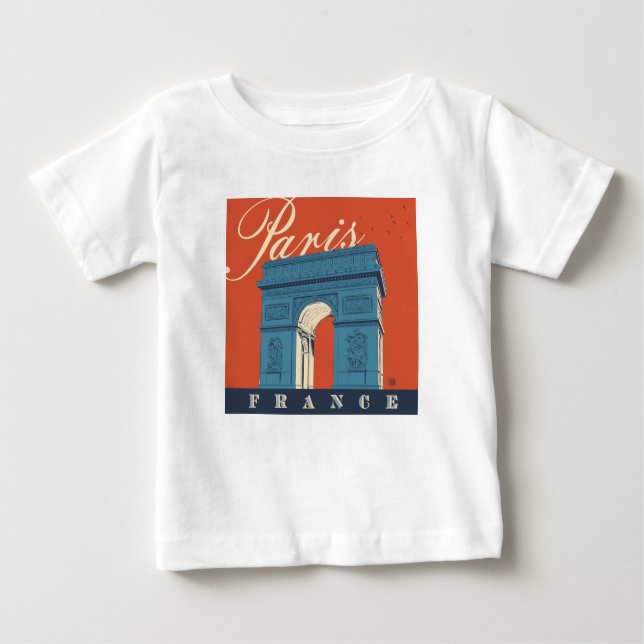 Arc de Triomphe | Paris, France Baby T-Shirt (Front)