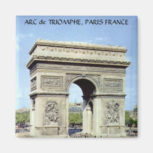 ARC de TRIOMPHE, PARIS FRANCE Magnet