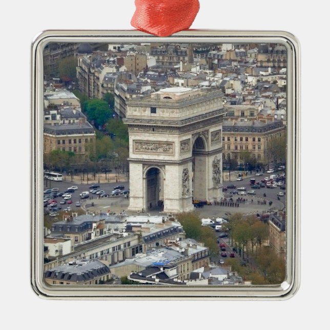 Arc de Triomphe Paris France Metal Tree Decoration (Front)