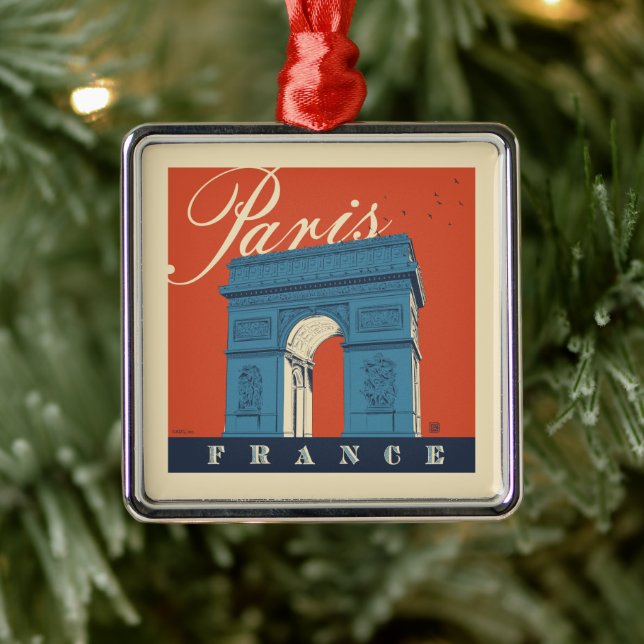 Arc de Triomphe | Paris, France Metal Tree Decoration (Tree)