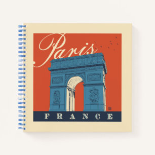 Arc de Triomphe   Paris, France Notebook