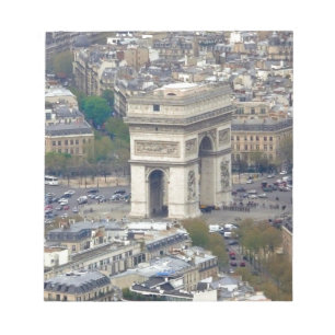 Arc de Triomphe Paris France Notepad